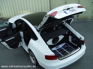Audi, Car-Hifi Shop, Autoradio Subwoofer Einbau Spezialist, Raum Stuttgart Ludwigsburg